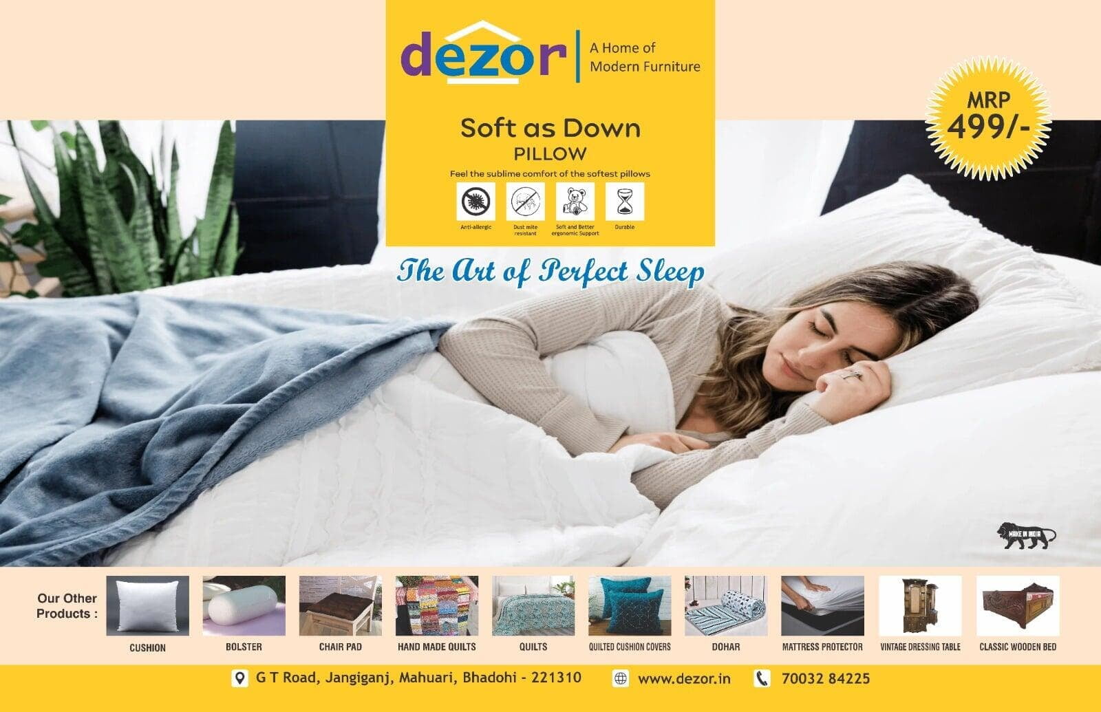 Classic Bed By Dezor