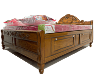 Box bed in heart Box bed in heart